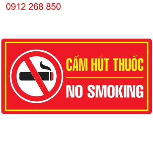 Biển cấm hút thuốc